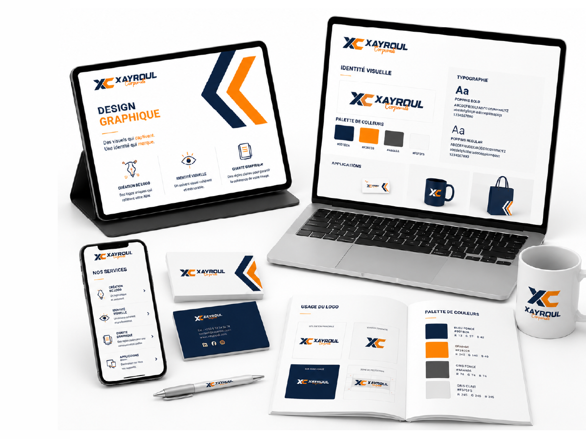 Design graphique — Xayroul Corporate