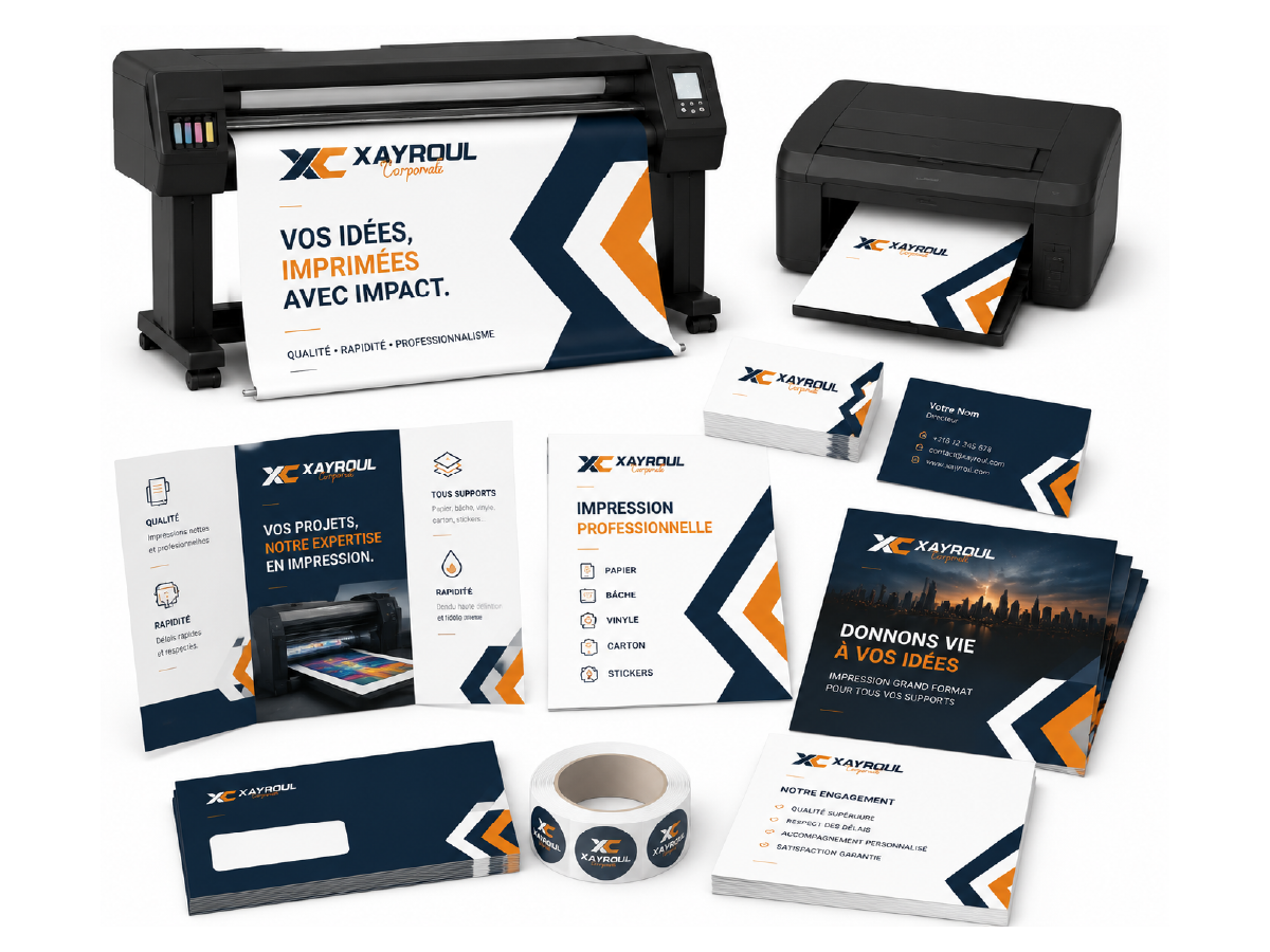 Impression professionnelle — Xayroul Corporate